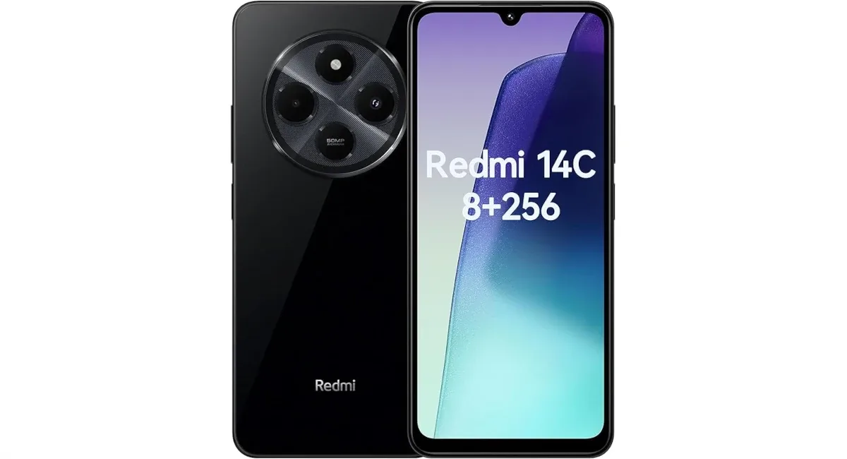 Xiaomi Redmi 14C Smartphone de 8+256GB y Pantalla de 6.88” 120Hz – 38% descuento