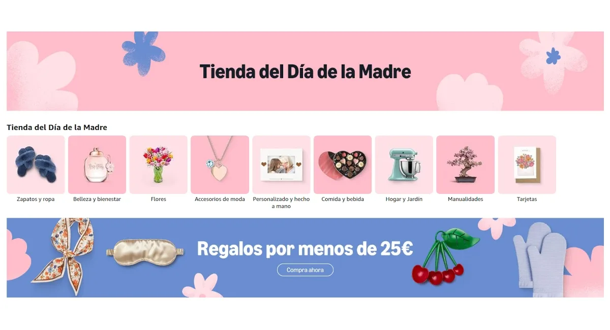 Especial Tienda del Día de la Madre en Amazon