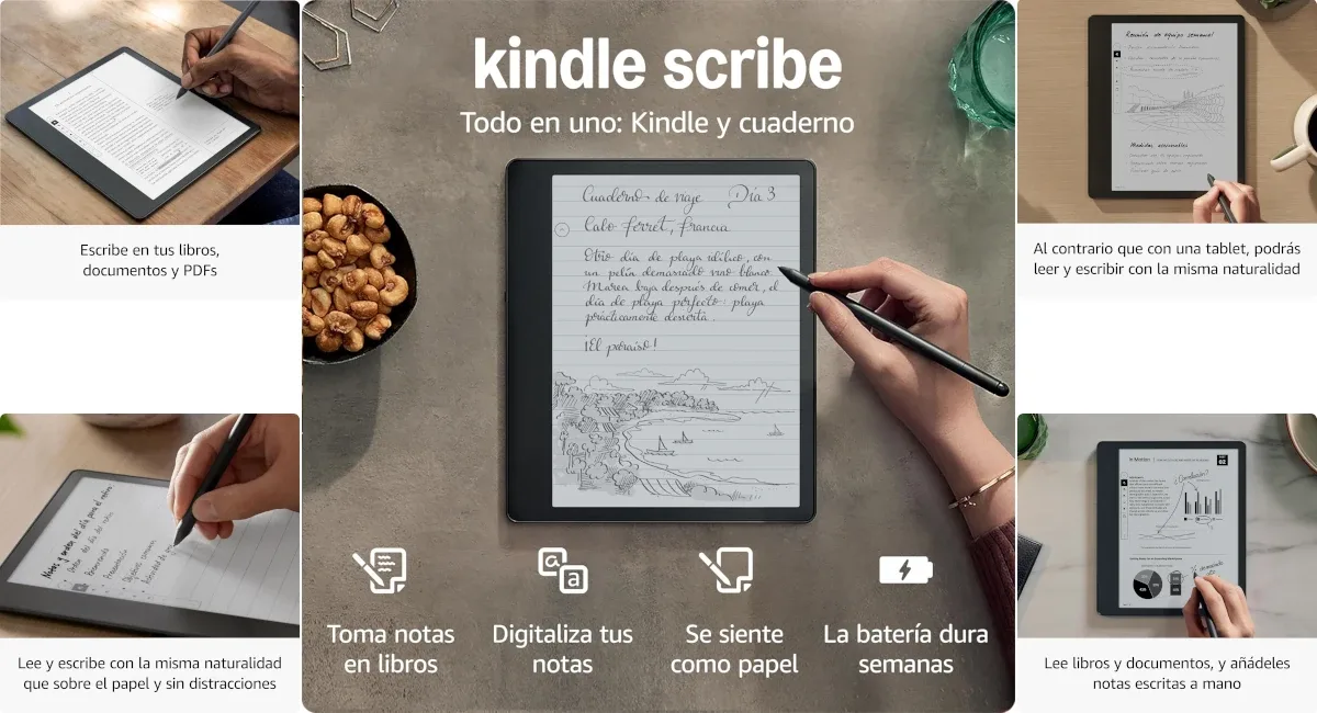 Kindle Scribe con Descuento de 100 euros en Amazon