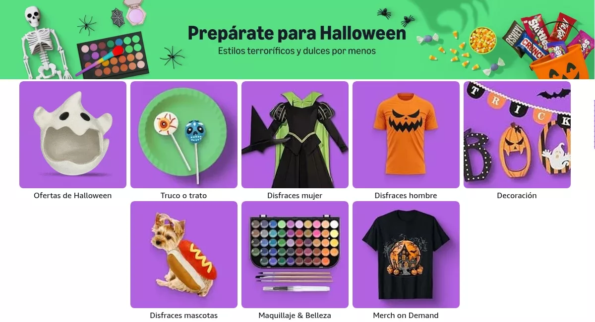 Ofertas Terroríficas de Halloween en Amazon
