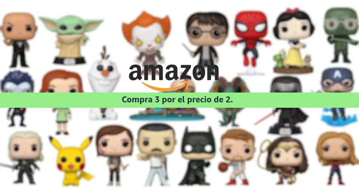 3 x 2 en figuras Funko Pop
