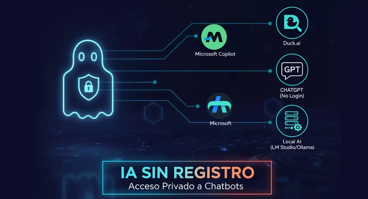 Gratis y sin registro: Descubre las mejores IA privadas para usar sin crear una cuenta
