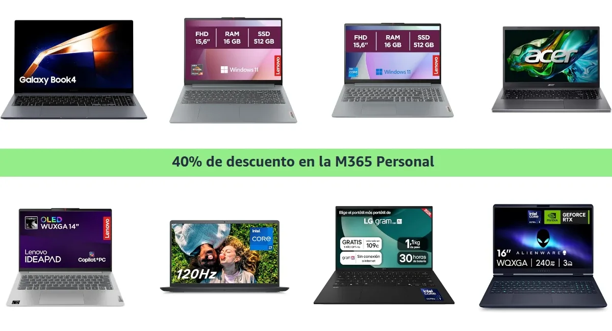 40% de Descuento en Microsoft 365 Personal