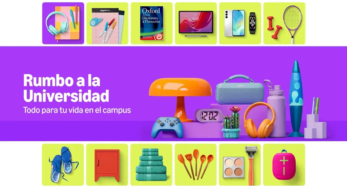 Rumbo a la universidad: todo lo que necesitas para tu vida en el campus (al mejor precio)